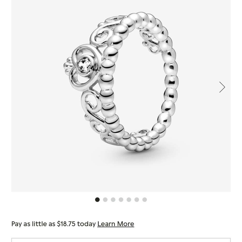 Pandora princess ring